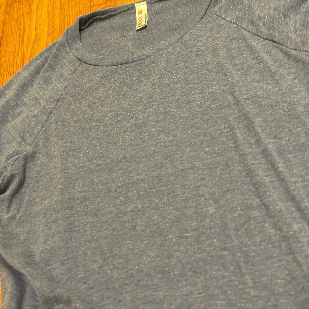 American Apparel Heather Blue Sweatshirt - Picture 4 of 6